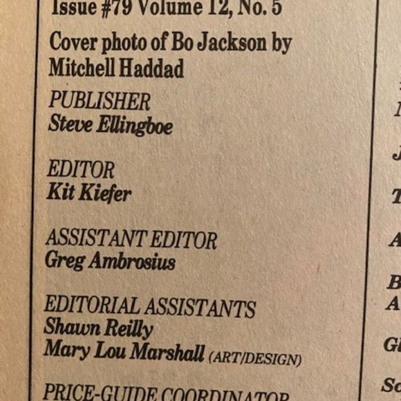 Baseball Card Magazine from May 1992 featuring Bo Jackson of Chicago - Picture 6 of 7